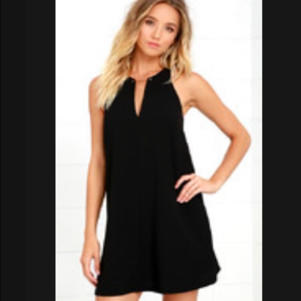Lulu’s Black Shift dress
